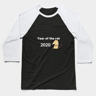 Year of the Rat 2020, Chinese New Year Baseball T-Shirt